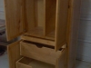 alder pantry with pull-outs